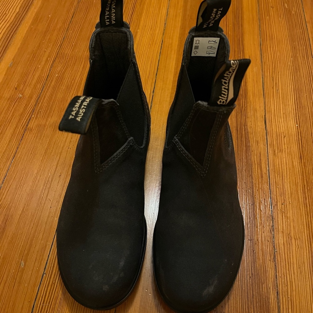 Blundstone 587 Rustic Black Chelsea Boots Womens US 7 - Picture 6 of 9